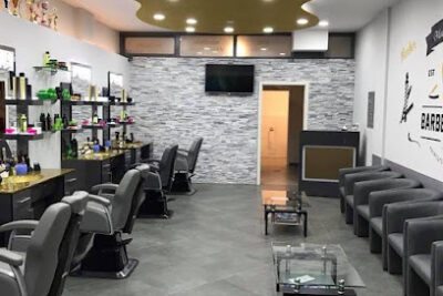 Model Herrenfriseursalon